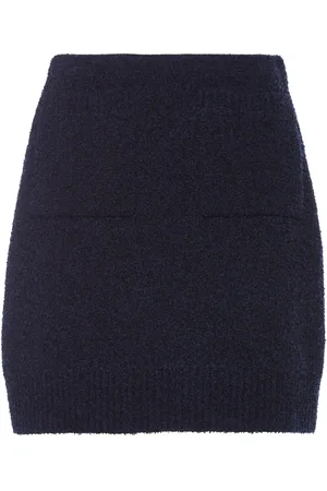 Bottega Veneta Boucle-Knit Wool-Blend Mini Skirt