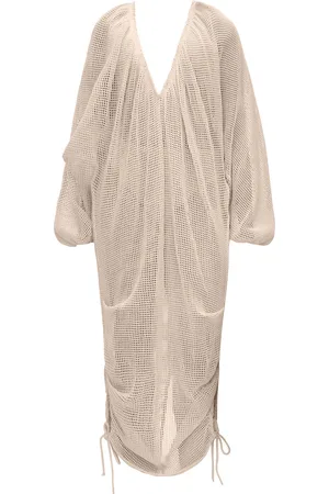 Andrea Iyamah Meta Netted Cotton Cover-Up