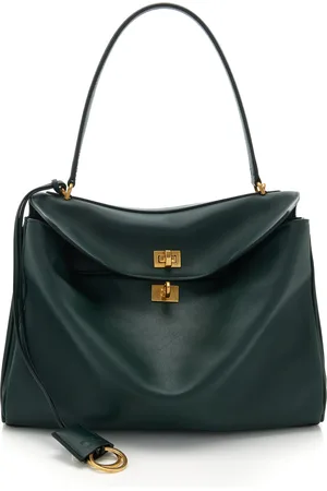 Balenciaga Medium Rodeo Leather Top Handle Bag