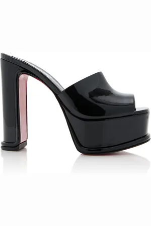 Christian Louboutin Amali 130mm Patent Leather Mules