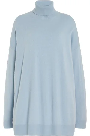 Leset Zoe Oversized Wool-Cashmere Turtleneck Sweater