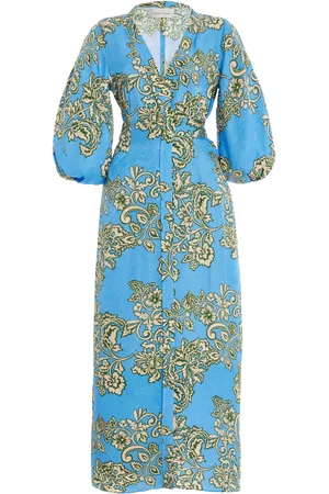 Cara Cara Rosewood Silk Dress