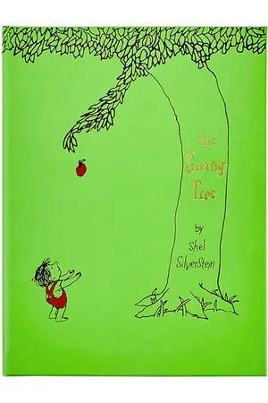 Graphic Image The Giving Tree Leather Hardcover Book