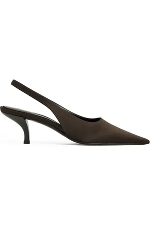 Totême Satin Slingback Pumps