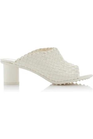 Bottega Veneta Atomic Intrecciato Leather Mules