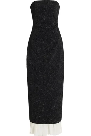 Anna Quan Aelin Glittered Maxi Dress