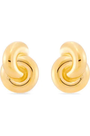 mega Jumbo Double Knot 14K Vermeil Earrings