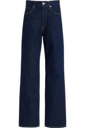 SLVRLAKE London Rigid High-Rise Straight-Leg Jeans
