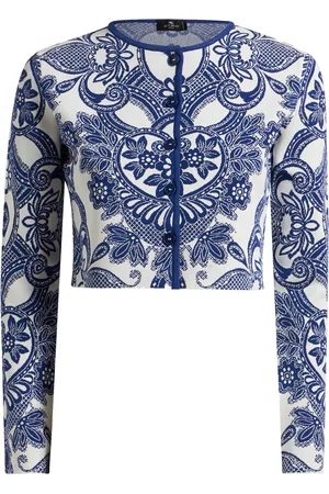 Etro Cropped Knit Jacket
