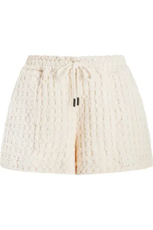 Oas Drizzle Waffle-Knit Cotton Shorts