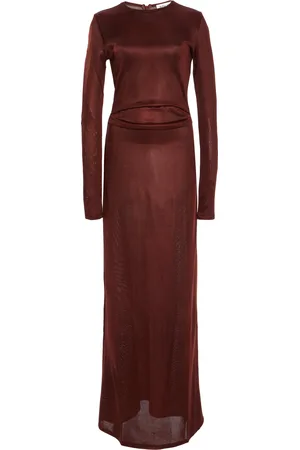 TOVE Luella Gathered-Waist Jersey Maxi Dress