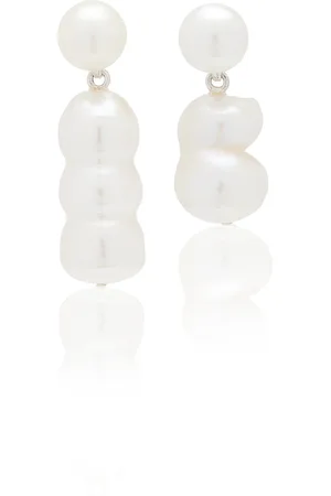 Isabella Etou Cloud Sterling Pearl Earrings