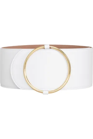 Alaïa Ring Leather Waist Belt