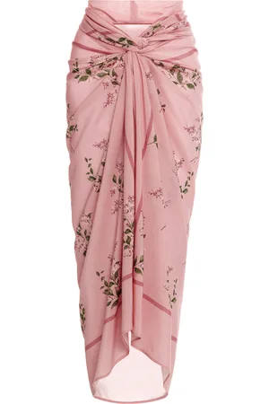 Agua by Agua Bendita Lavanda Cotton-Silk Pareo