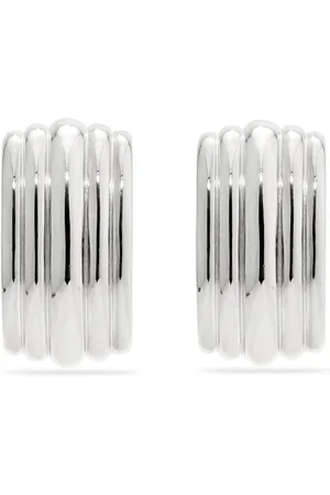 mega Large Waterfall Sterling Earrings