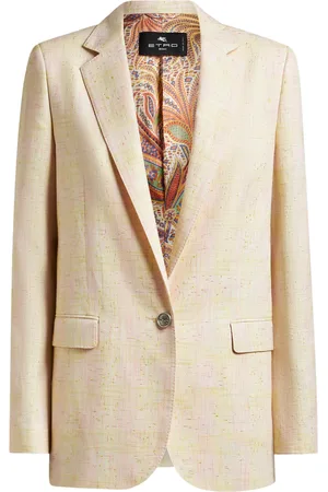 Etro Linen-Blend Blazer