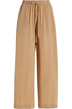 MATTEAU Silk Wide-Leg Pants