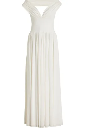 Simkhai Amarantha Off-The-Shoulder Stretch-Jersey Maxi Dress