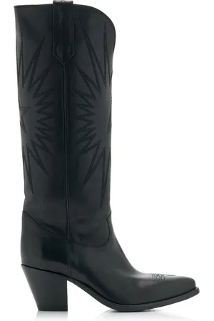 Golden Goose Wish Star Francesca Leather Western Boots