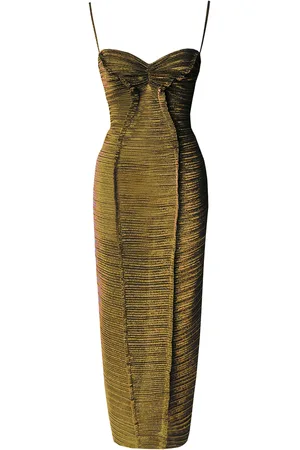GEORGIA HARDINGE Exclusive The Element Metallic Knit Maxi Dress