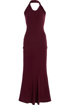 TOVE Eleanor Twist-Detail Crepe Maxi Dress