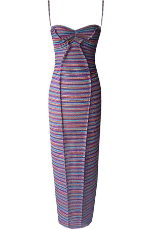 GEORGIA HARDINGE Exclusive The Prism Striped Midi Dress