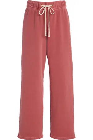 Les Tien Eazy Classic Cotton Wide-Leg Sweatpants