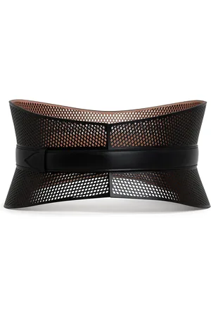 Alaïa Neo Fishnet Bustier Belt