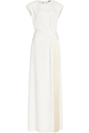 ADAM LIPPES Pasha Silk Crepe Maxi Dress