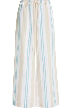 Bondi Born Arezzo Organic Linen-Cotton Wide-Leg Pant