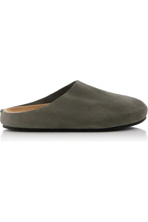 The Row Hugo Suede Mules