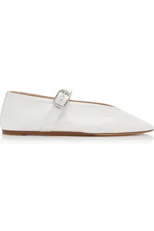 Le Monde Beryl Stella Silk-Satin Mary Jane Flats