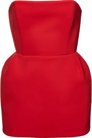 MAGDA BUTRYM Sculpted Strapless Mini Dress