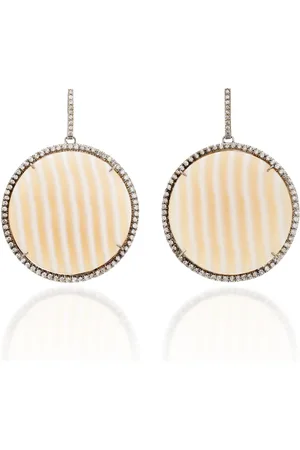 KIMBERLY MCDONALD One-Of-A-Kind Striped Chalcedony Discs