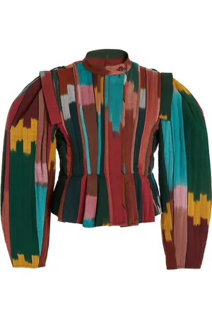 ULLA JOHNSON Afia Printed Cotton Jacket
