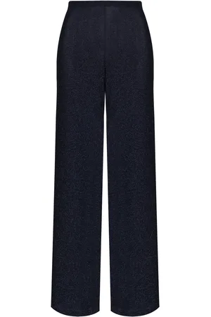 JOHANNA ORTIZ Pleasurable Effects Knit Lurex Wide-Leg Pants