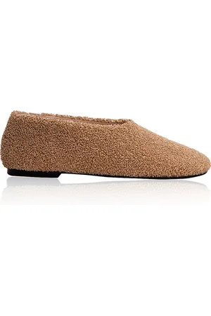 Proenza Schouler Glove Textured Ballet Flats