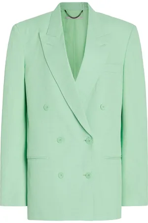 Stella McCartney Oversized Double-Breasted Blazer Jacket