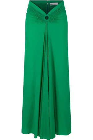 Paco rabanne Gathered Maxi Skirt