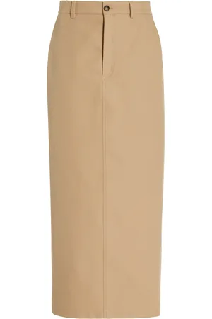 WARDROBE.NYC Drill Column Skirt