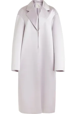 Givenchy Oversized Silk Cocoon Coat