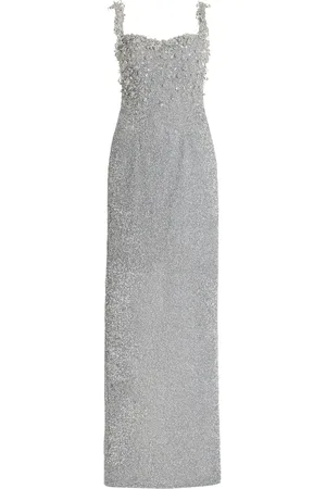 Pamella Roland Sequined Gown