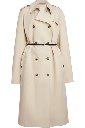 Givenchy Voyou-Belt Cotton-Blend Trench Coat