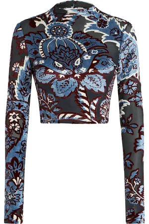 Etro Printed Crop Top