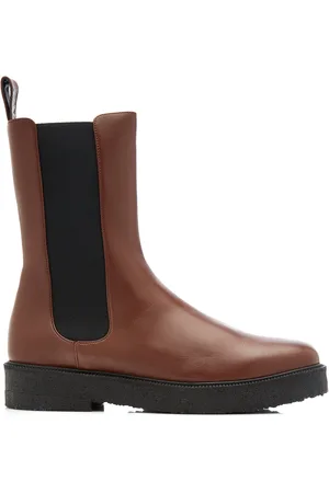 Staud Palamino Leather Chelsea Boots