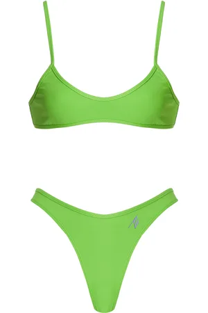 The Attico Scooped Bikini Set