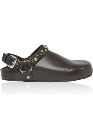 Stella McCartney Elyse Studded Eco-Leather Clogs