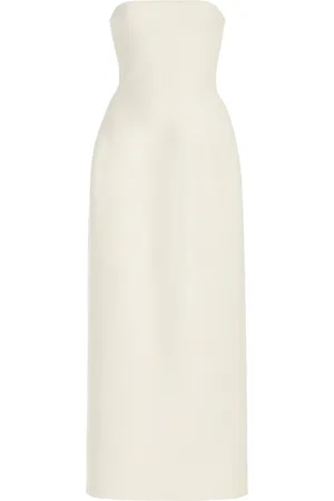 GABRIELA HEARST Immanuel Strapless Wool Maxi Dress
