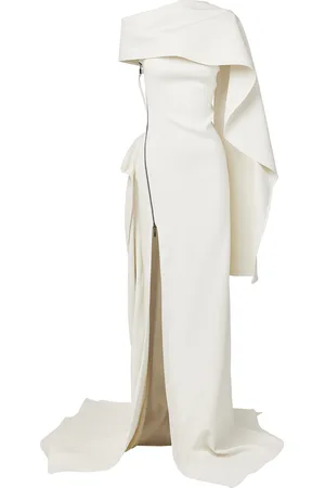 MATICEVSKI Eloquent Draped Crepe Gown