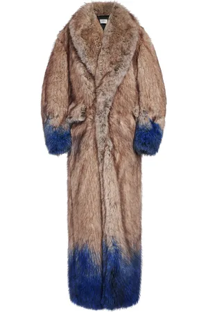 COPERNI Dip-Dyed Vegan Fur Coat